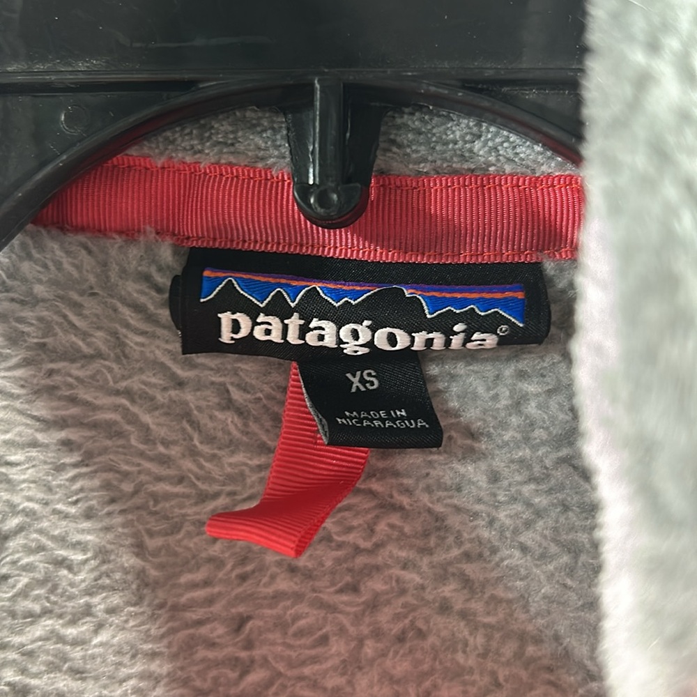 Patagonia Tsnap Pullover Coral/Grey - Picture 2 of 4